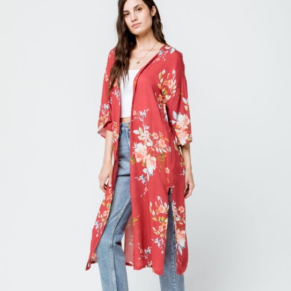 HP! NWT H.I.P. Floral Kimono from Tilly's - Picture 2 of 4